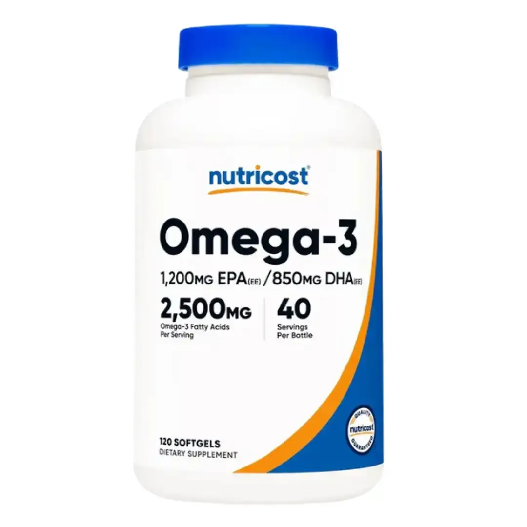 Omega 3 2500 Mg 120 Capsulas Nutricost