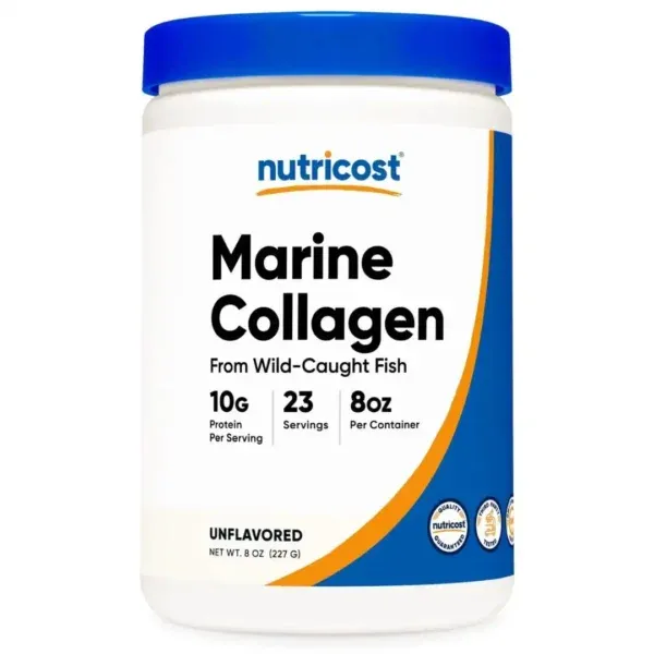 Colágeno Marino En Polvo 23 Servicios Nutricost