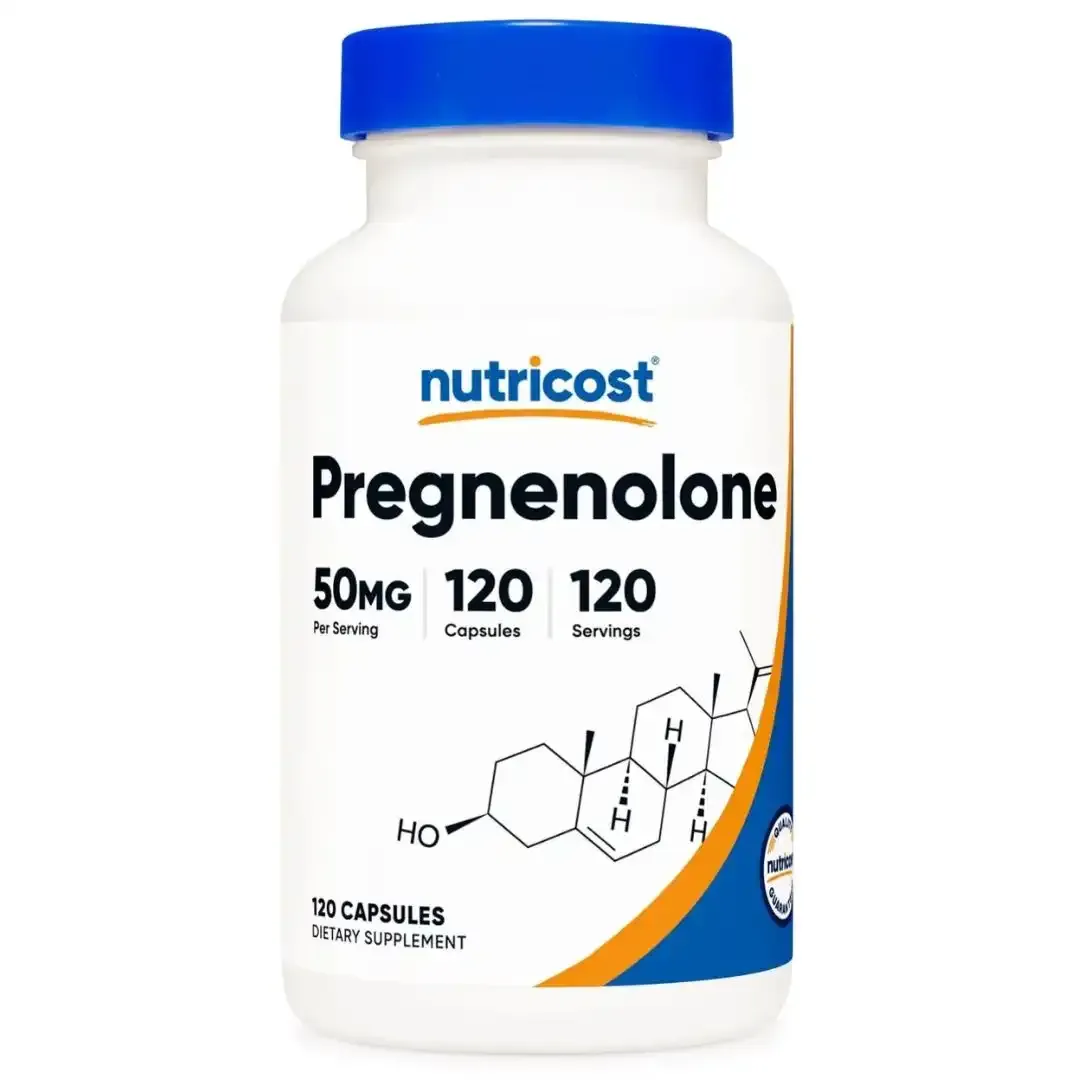 Pregnenolone 50 Mg 120 Capsulas Nutricost