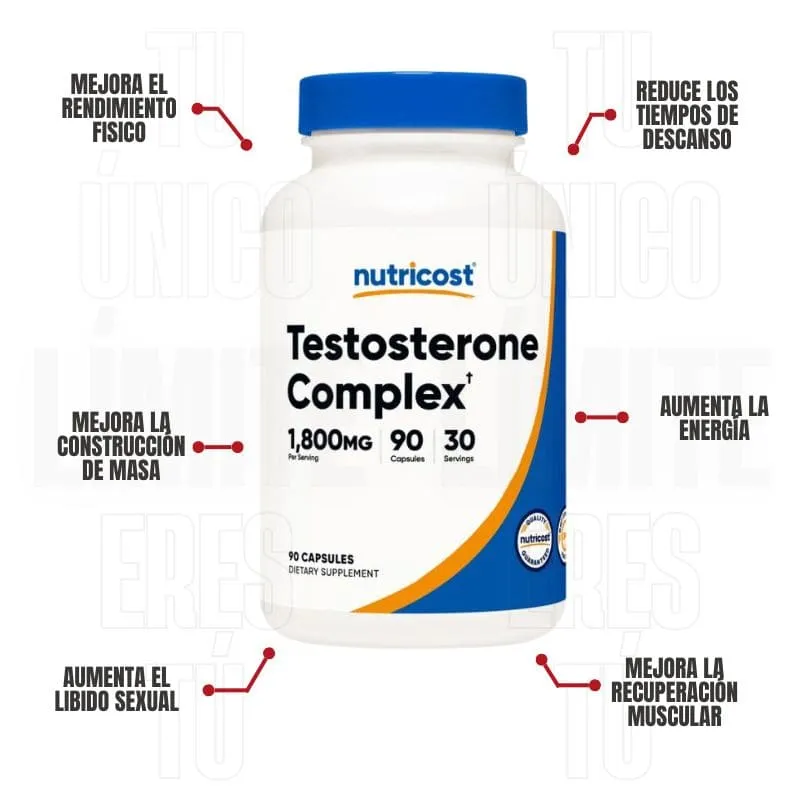 Testosterona Complex 90 Capsulas