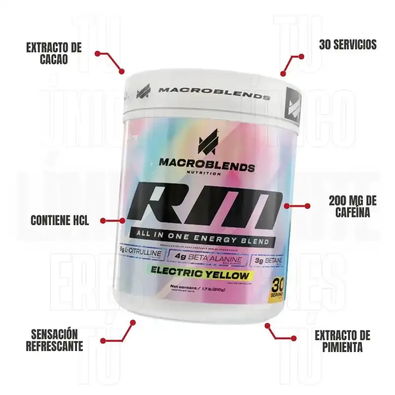 Rm Pre- Workout 30 Servicios 