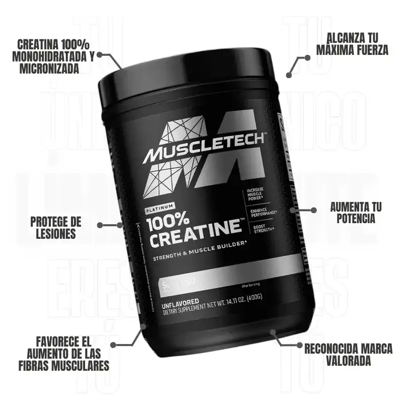 Platinum Creatine 400 Gr Muscletech