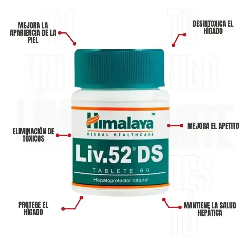 Liv 52 Ds 60 Tabletas