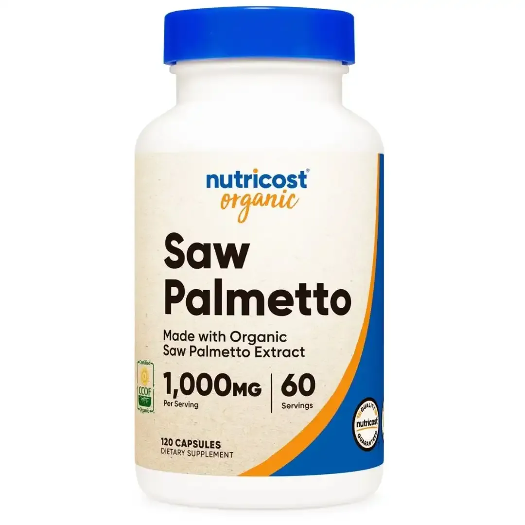 Saw Palmetto 1000 Mg 60 Servicios Nutricost