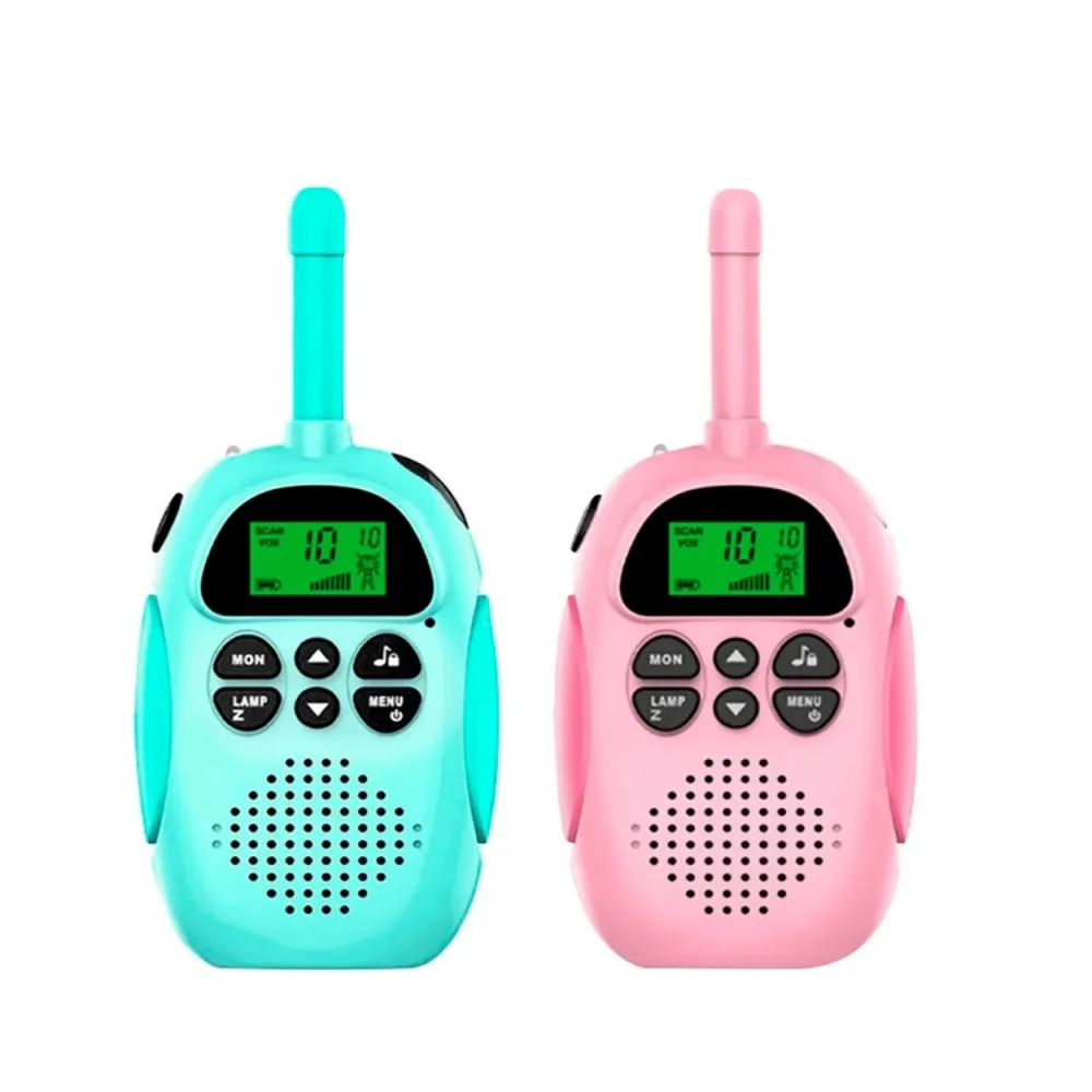 Walkie Talkies Recargable For Kids Radio Comunicador x 2 Und Azul- Rosado