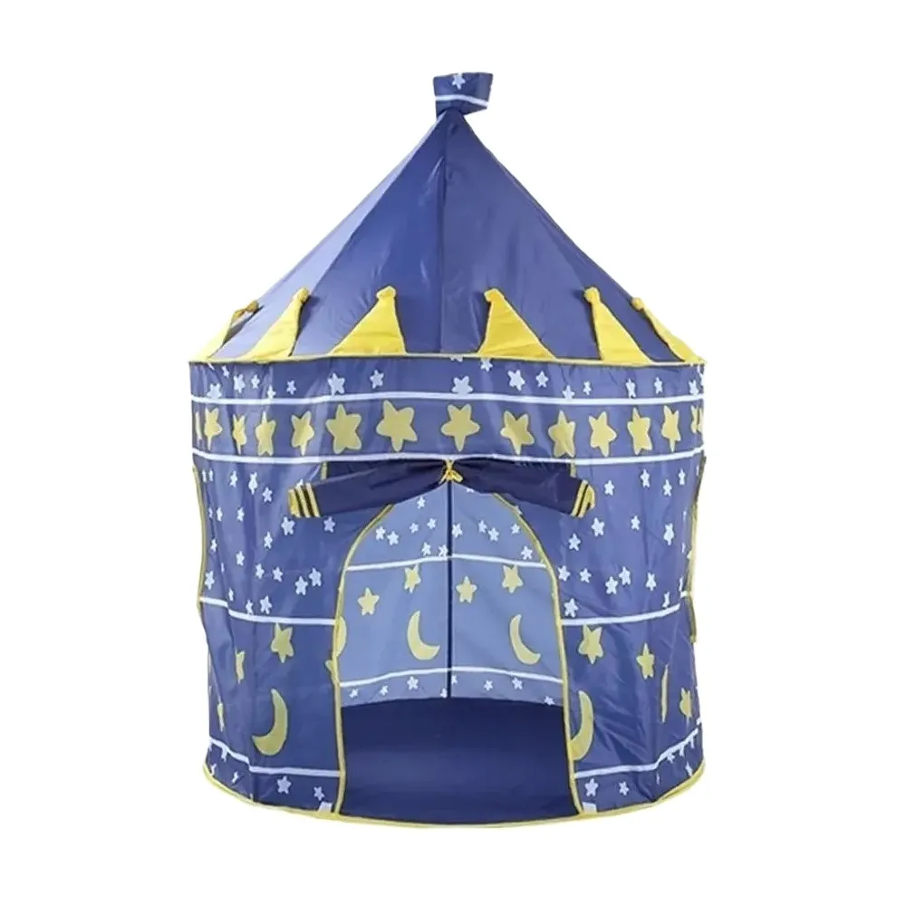 Carpa Infantil En Forma De Castillo Azul