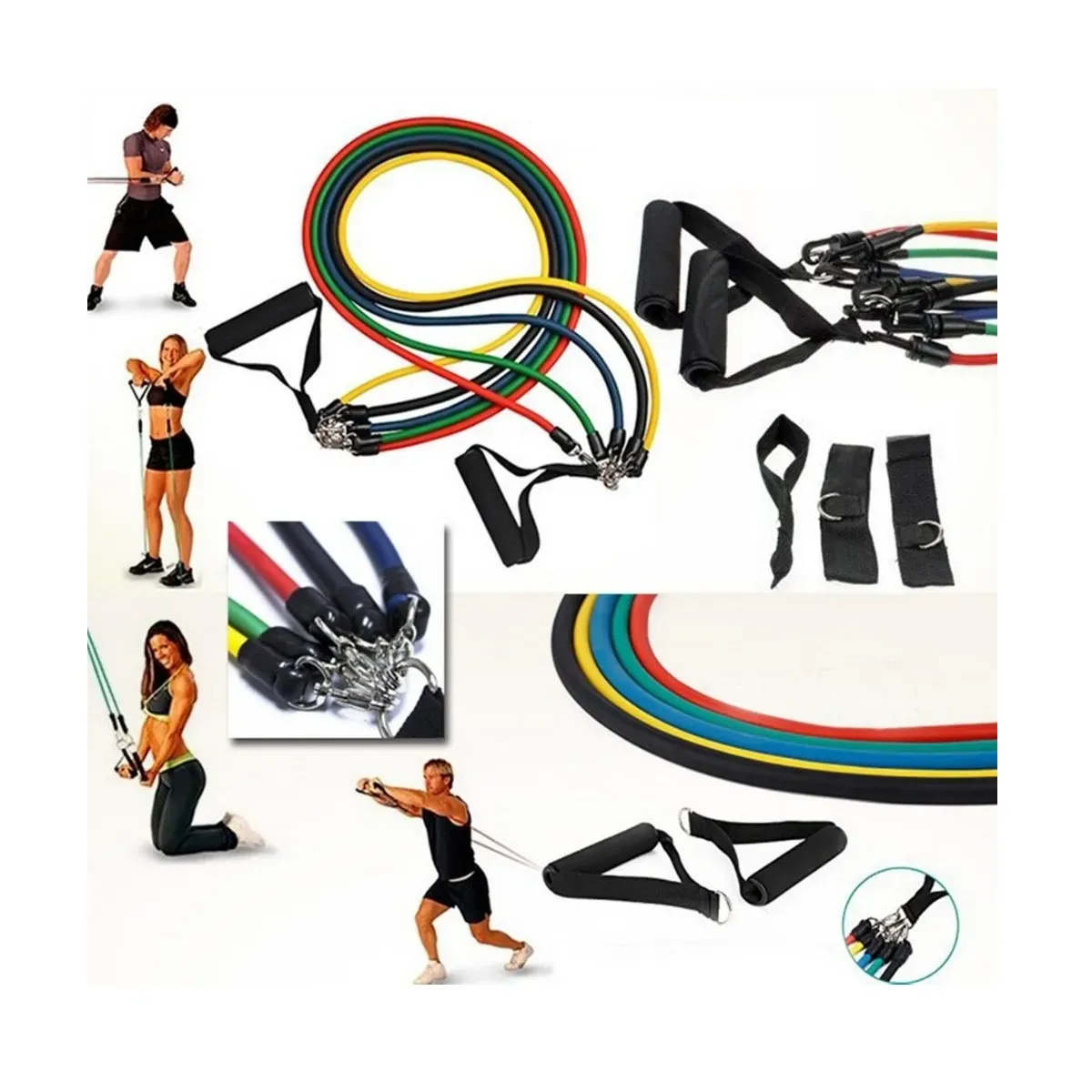 Kit Bandas Elásticas Multifuncionales Power Resisntance