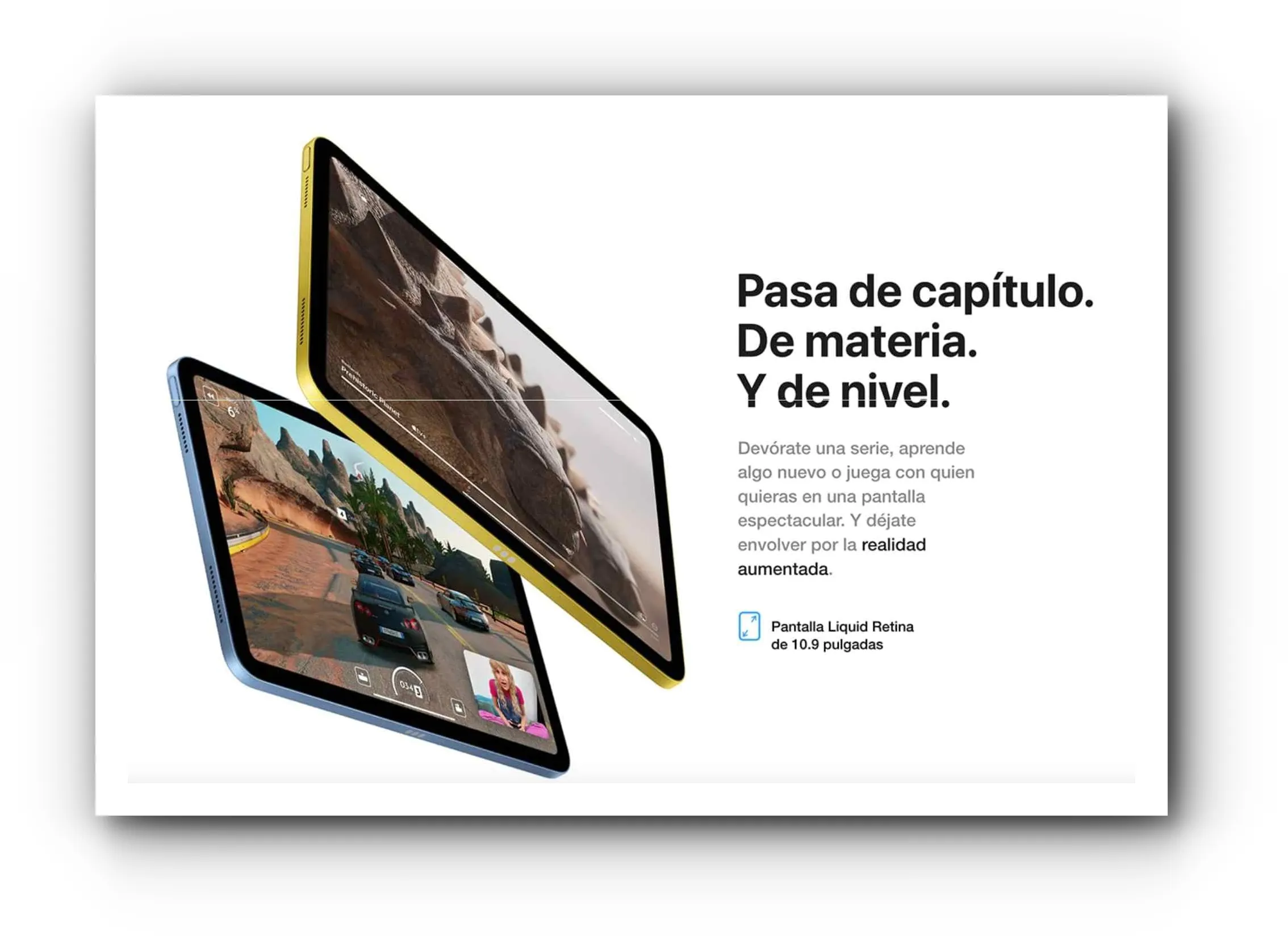 Apple Ipad Decima Generacion  10.9" Tablet chip A14 Bionic pantalla Retina