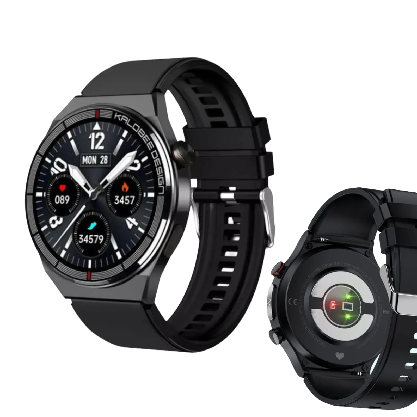 Combo Reloj Inteligente SmartWatch Parejas IP68 Sumergible