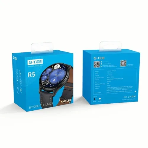 Reloj Inteligente G-TIDE R5 Pantalla AMOLED  