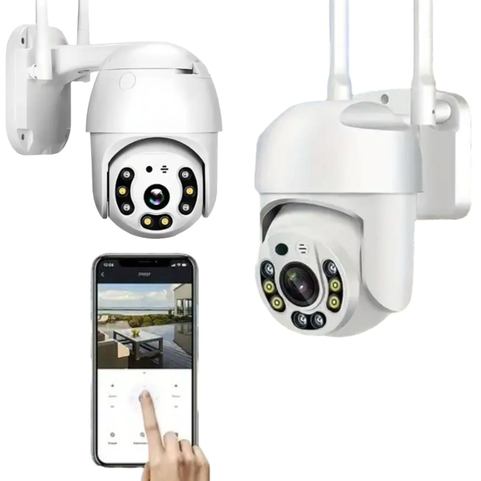 Camara Seguridad Exteriores e Interiores 360°