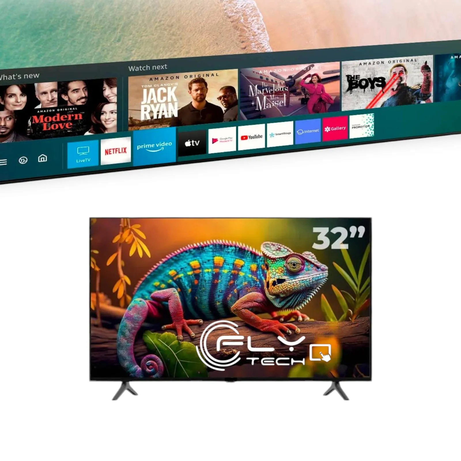 Televisor Smart Tv 32’’Pulgadas HD Fly 