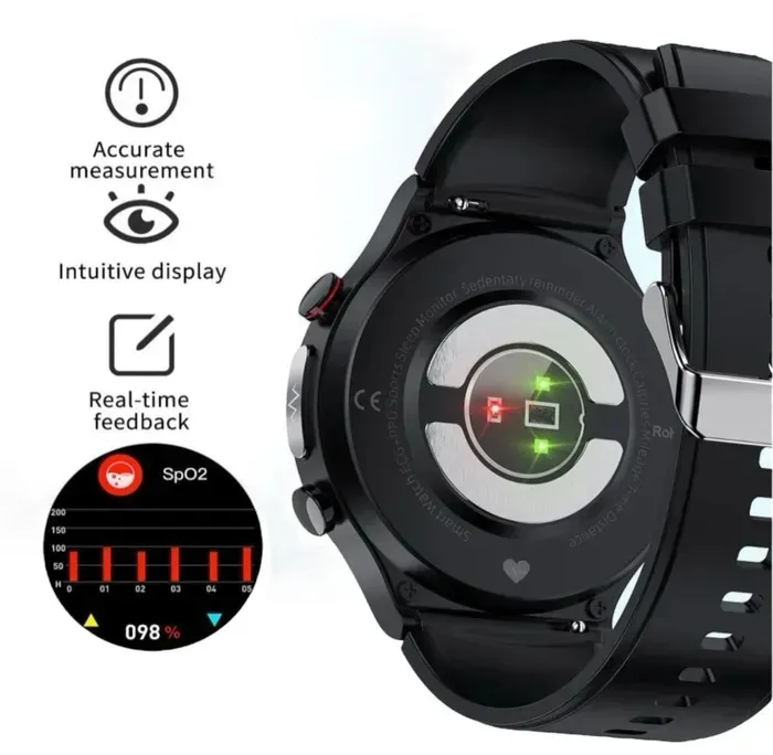 Combo Reloj Inteligente SmartWatch Parejas IP68 Sumergible