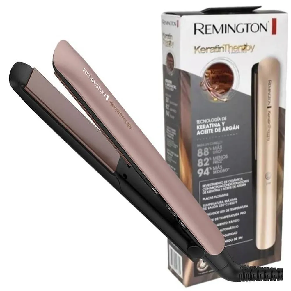 Plancha Cabello REMINGTON Keratina I La Mejor Replica 