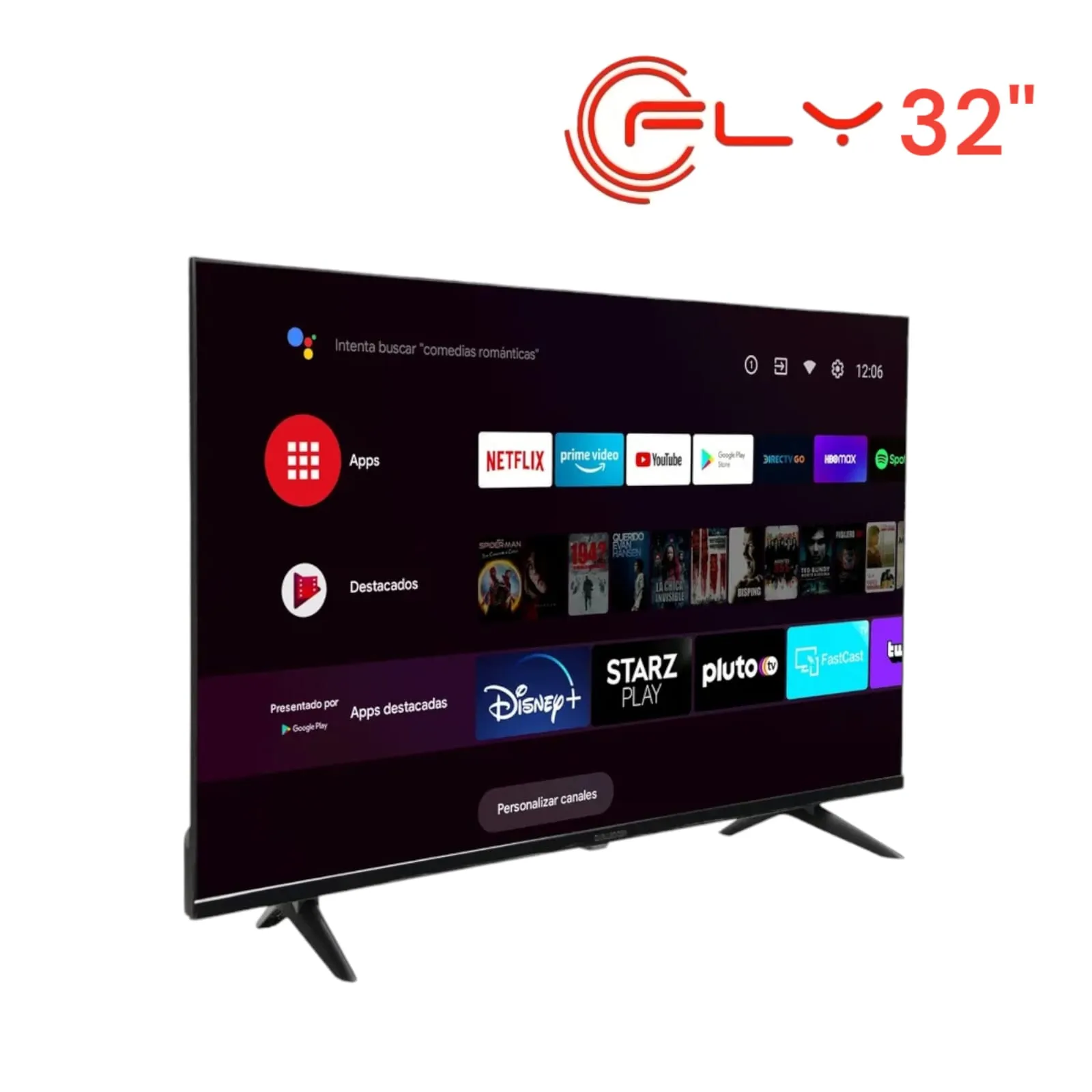 Televisor Smart Tv 32’’Pulgadas HD Fly 