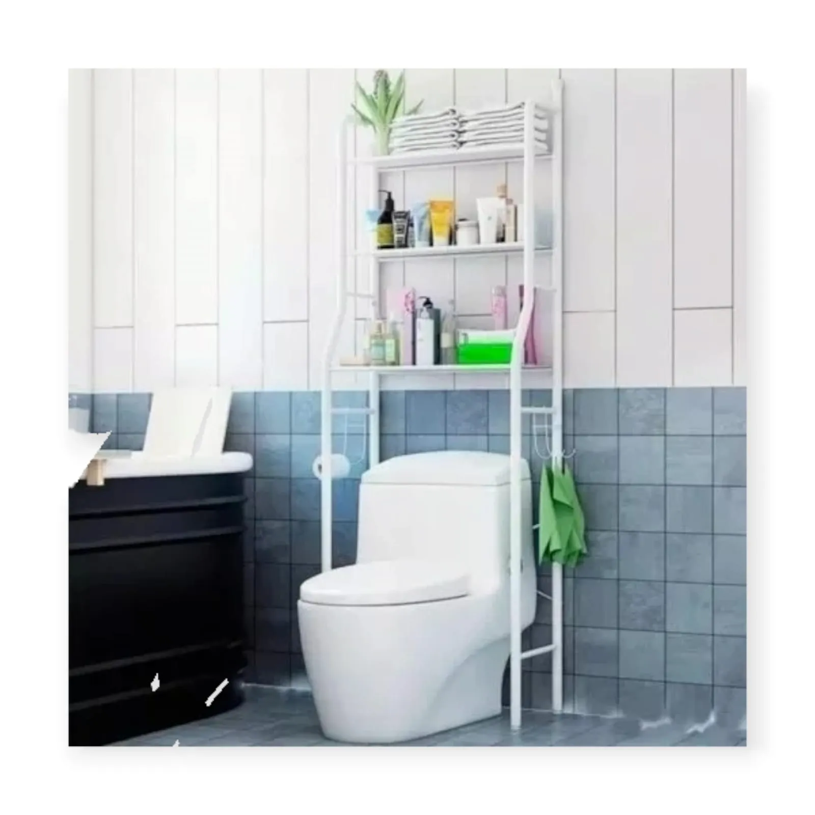 Combo organizador de baño y lavado