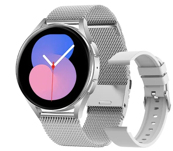 Reloj Inteligente MOBULA G4 Smartwatch AMOLED  Gris + 2 Pulsos I Original