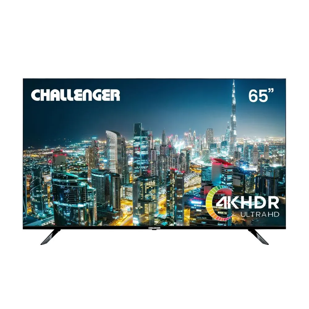 TV Challenger 65" Pulgadas 164 cm SMART con Bluetooth Wifi y Magic Control Incluye soporte de pared - Uhd 65hw Smart Bt