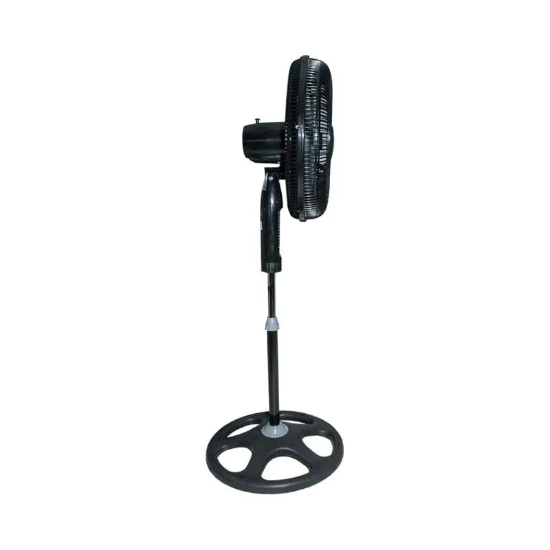 Ventilador Pedestal Malla Plástica Pro Altezza 18" 2 en 1 - Negro