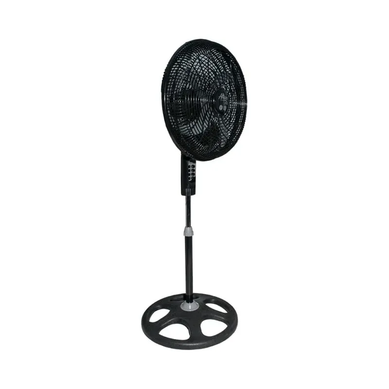 Ventilador Pedestal Malla Plástica Pro Altezza 18" 2 en 1 - Negro