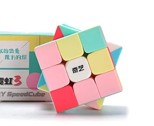 Cubo Rubik 3x3 Qiyi Tono Pastel