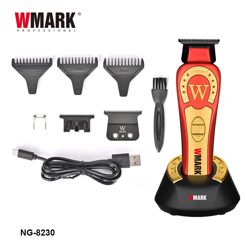 Peluquera Profesional WMARK NG-8030 (Accesorios) Color Roja