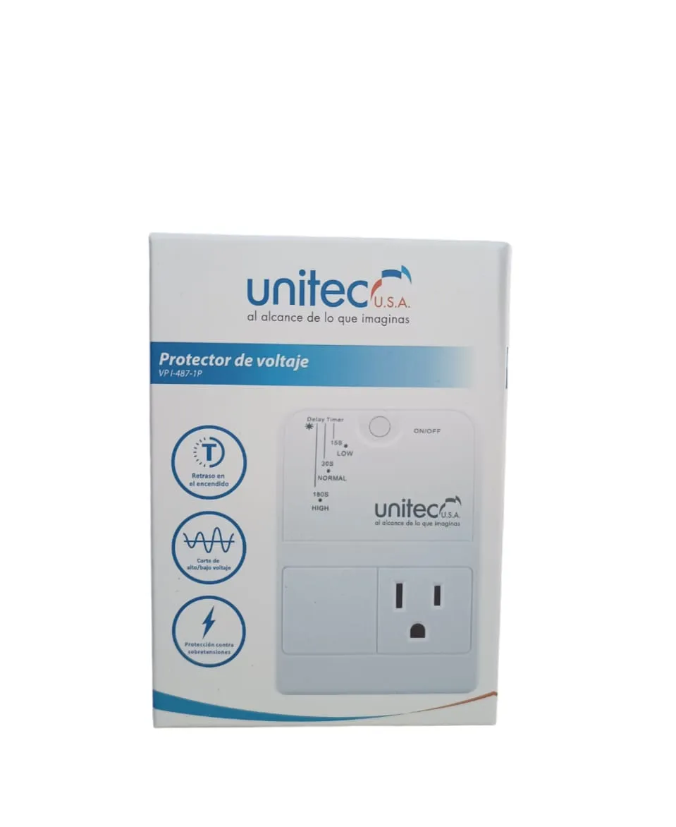 Protector De Voltaje Unitec I-487