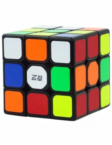 Cubo Rubik 3x3 Qiyi Fondo Negro