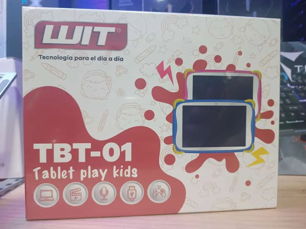 Tablet Play Kids WIT (TBT - 01) Azul