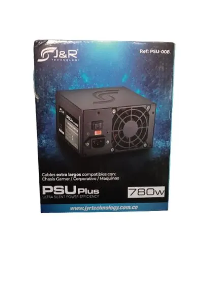 Fuente De Poder 780W J&R (Cables Extralargos) 