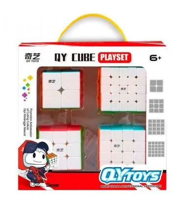 Pack 4 Cubos Rubik Qiyi