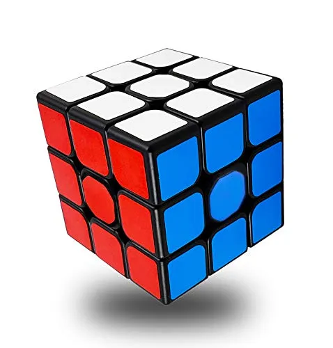 Cubo Rubik 3x3 Qiyi Fondo Negro