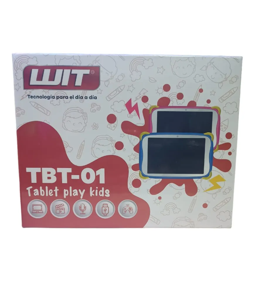 Tablet Play Kids WIT (TBT - 01) Azul