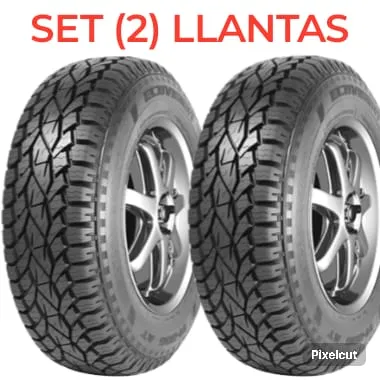 Set (2) Llantas LT 245/75R16 AT ECOVISION 10PR 120/116S VI-286AT