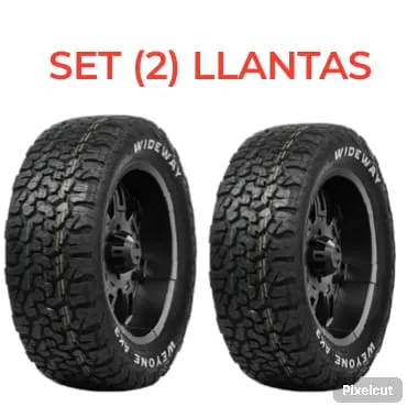 Set (2) Llantas Lt 235/75R15 Weyone Ak3 WIDEWAY 6Pr