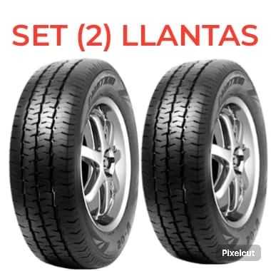 Set (2) Llantas 205/75R16C OVATION 8 PR