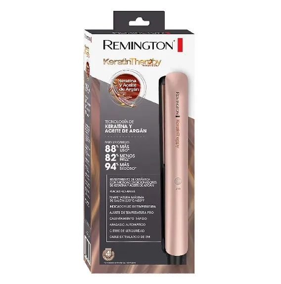 Plancha Alisadora Remington De Keratina