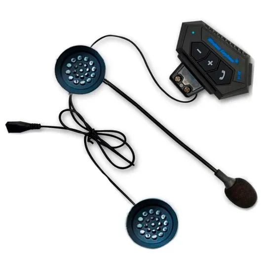 Intercomunicador Auriculares Casco Moto Bluetooth