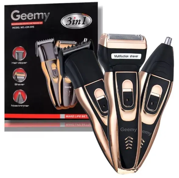 Maquina De Afeitar Gemmy 3 En 1 Recargable