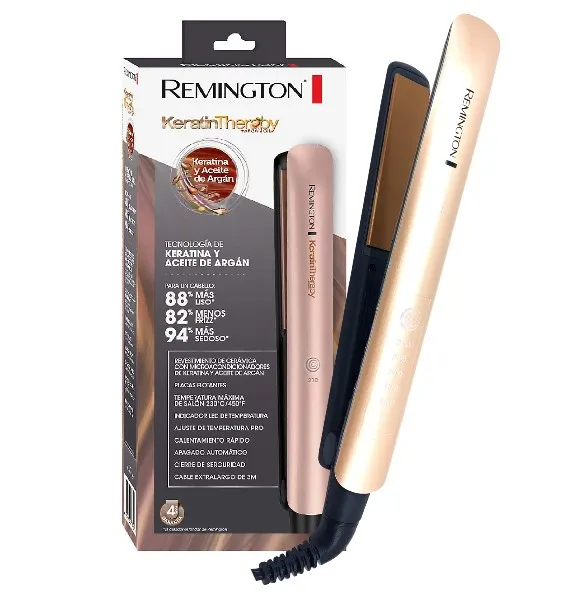 Plancha Alisadora Remington De Keratina