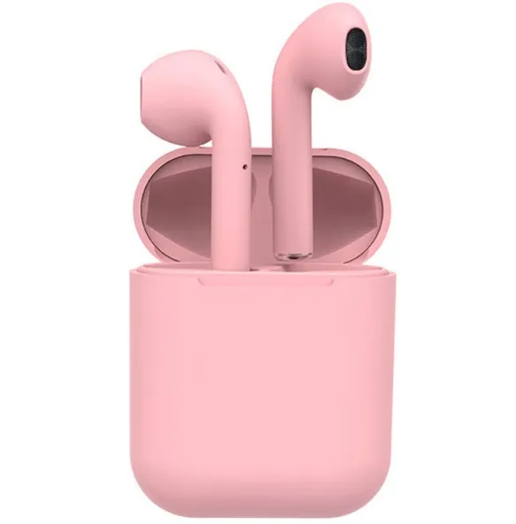 Audífonos Auriculares Bluetooth Tipo Airpods Rosado