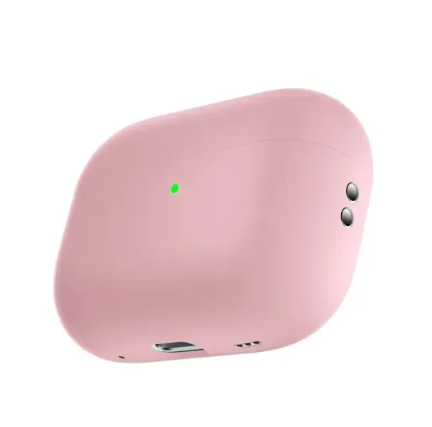 AirPods F-130 Rosado: Sonido Excepcional + Forro Y Cuerda Anticaida