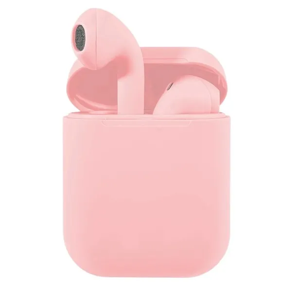 Audífonos Auriculares Bluetooth Tipo Airpods Rosado