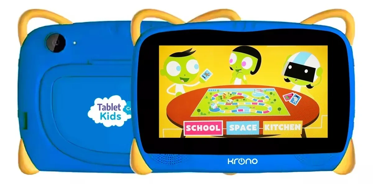 Tablet Para Niños Krono Kids PLus Colors Azul 3Gb Ram 32gb Rom