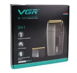 Maquina Profesional Shaver And Trimmer 2 En 1 VGR V-086