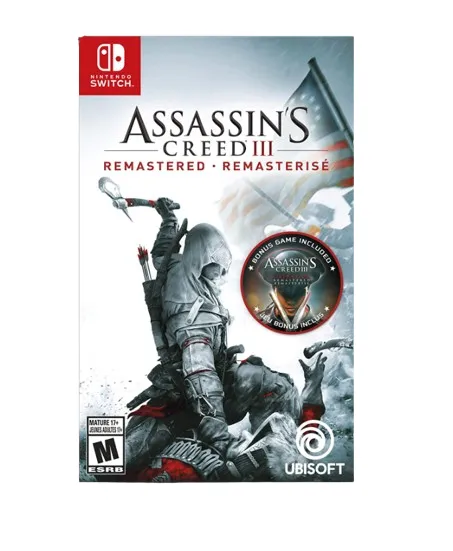  Assassin's Creed III Remastered Standard Edition Ubisoft Nintendo Switch Físico