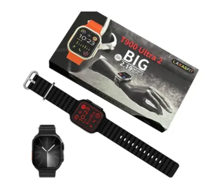 Smart Watch Ultra 2 T900 Con 2 pulsos 