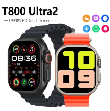 Reloj Inteligente Smartwatch T800 Ultra 2 pulsos