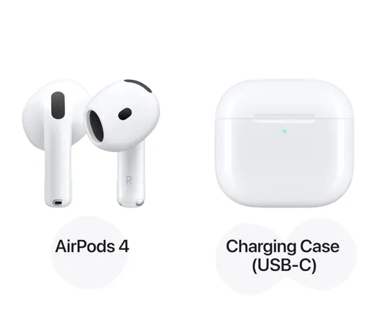 Apple AirPods 4 con Cancelación Activa de Ruido Serie 1.1