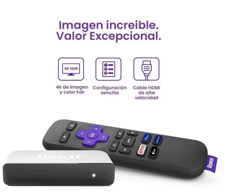 Roku Express Streaming Stick HD Original Conviente un tv convencional en Smart TV